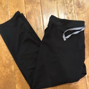 Figs Woman’s Basic Livingston Scrub Pants Black Size XL